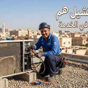 تعبئة فريون مع فحص تسريب