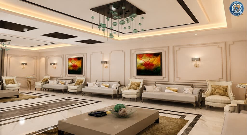 تصميم داخلي للمنازل بالرياض